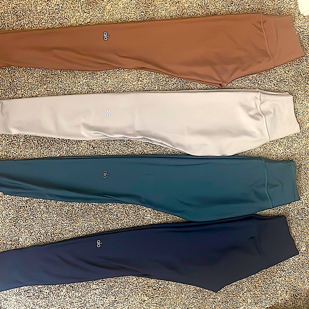 Alo Yoga Pants.  You can buy all 4 for 200 or 50 each